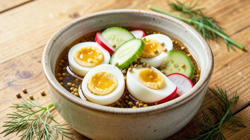 Sugar-Free Pickled Eggs Recipe: Crunchy Bites With Zesty Tang