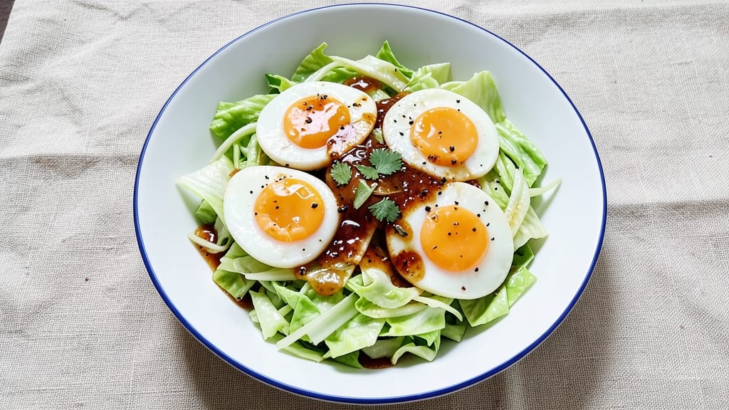 Vietnamese Cabbage and Egg Recipe: Crispy Wok-Fired Bites with Tangy Fish Sauce Zing