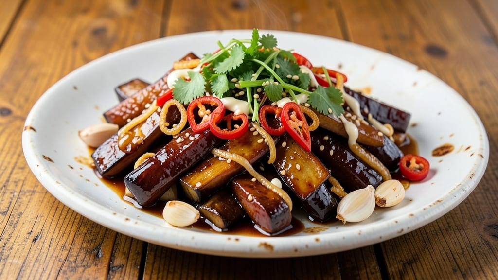 Spicy Eggplant Stir Fry Recipe: Crispy Crunch Meets Fiery Umami Heat