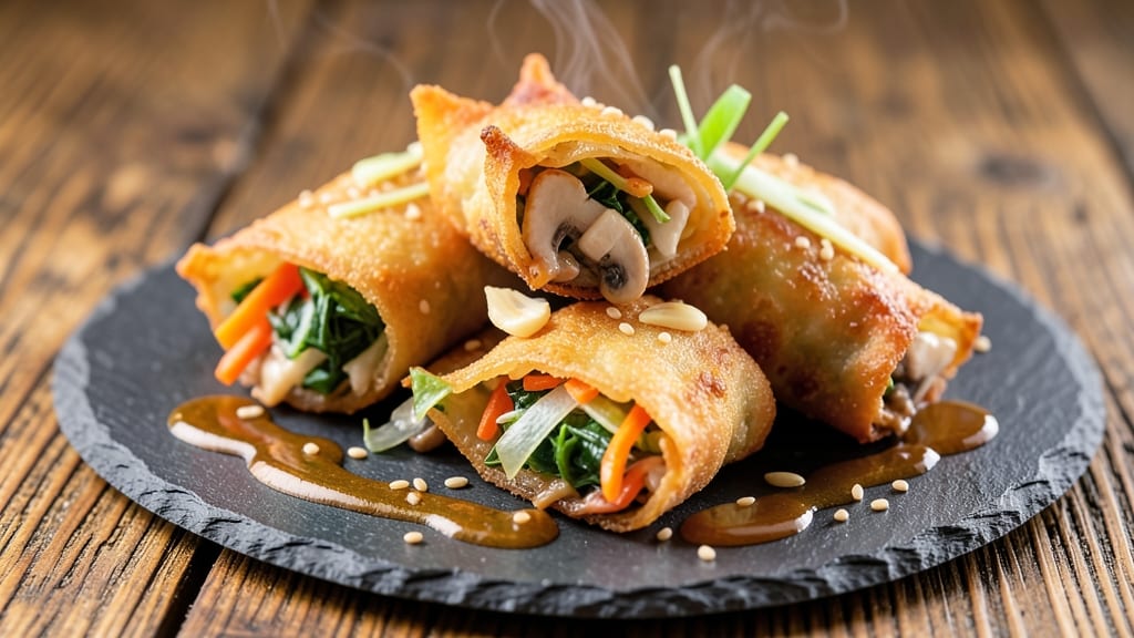 Veggie Egg Roll Recipe Air Fryer: Crispy Wraps Stuffed With Fresh Veggies