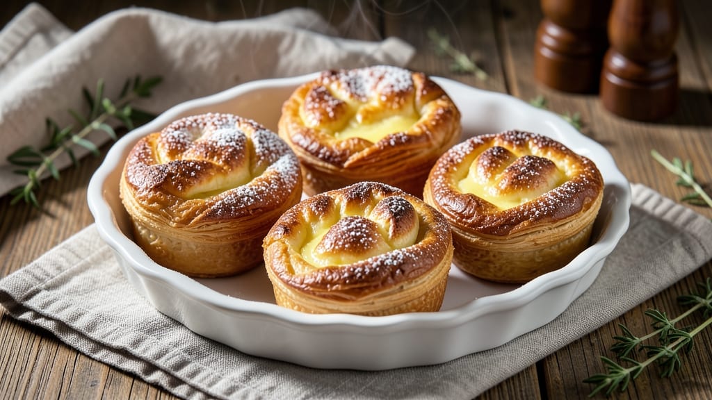 Taiwan Egg Tart Recipe: Flaky Pastry Hugging Silky Custard Gold