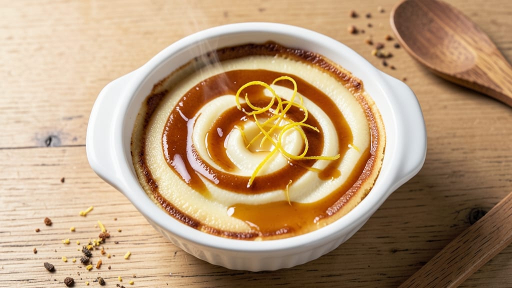 Steamed Egg Dessert Recipe: Silky Custard With Citrus Zest Twist