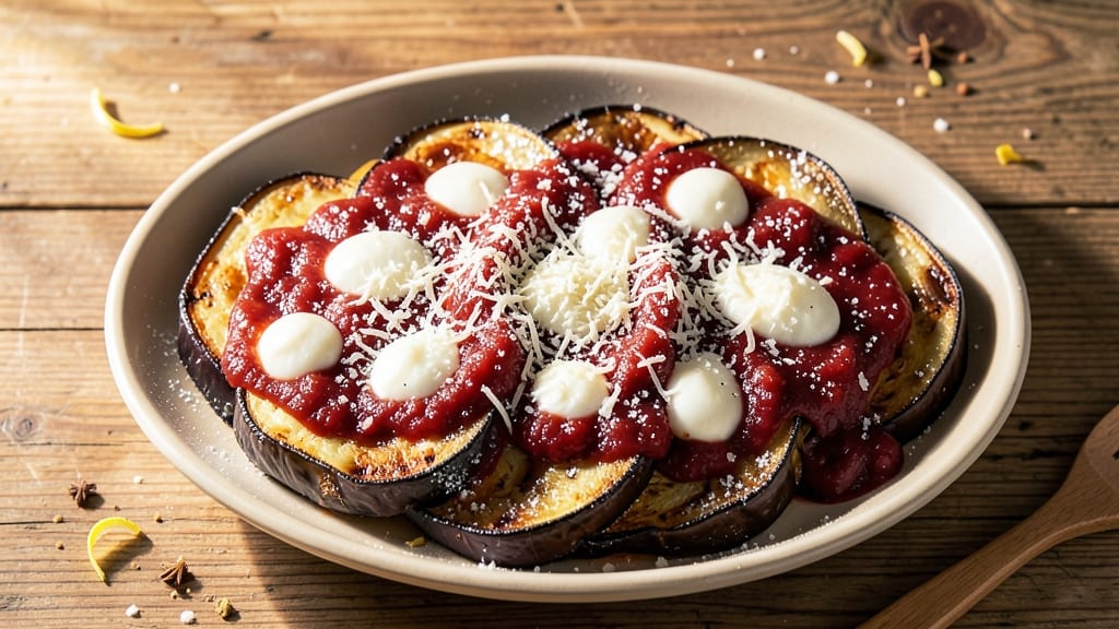 Martha Stewart's Baked Eggplant Parmesan Recipe: Crispy Layers and Melty Cheese Magic