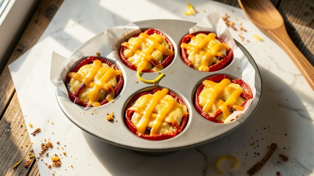 Starbucks Roasted Red Pepper Egg Bites Recipe in Oven: Crispy-Topped Savory Bites in 20 Minutes