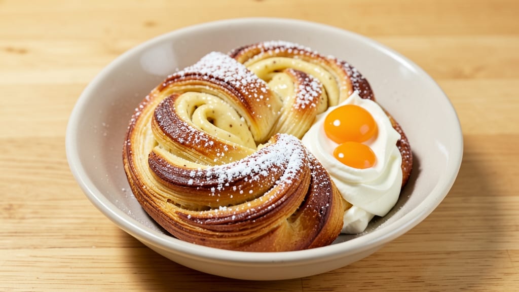Sweet Egg Challah Recipe: Braided Sweetness With Custard-Filled Twists
