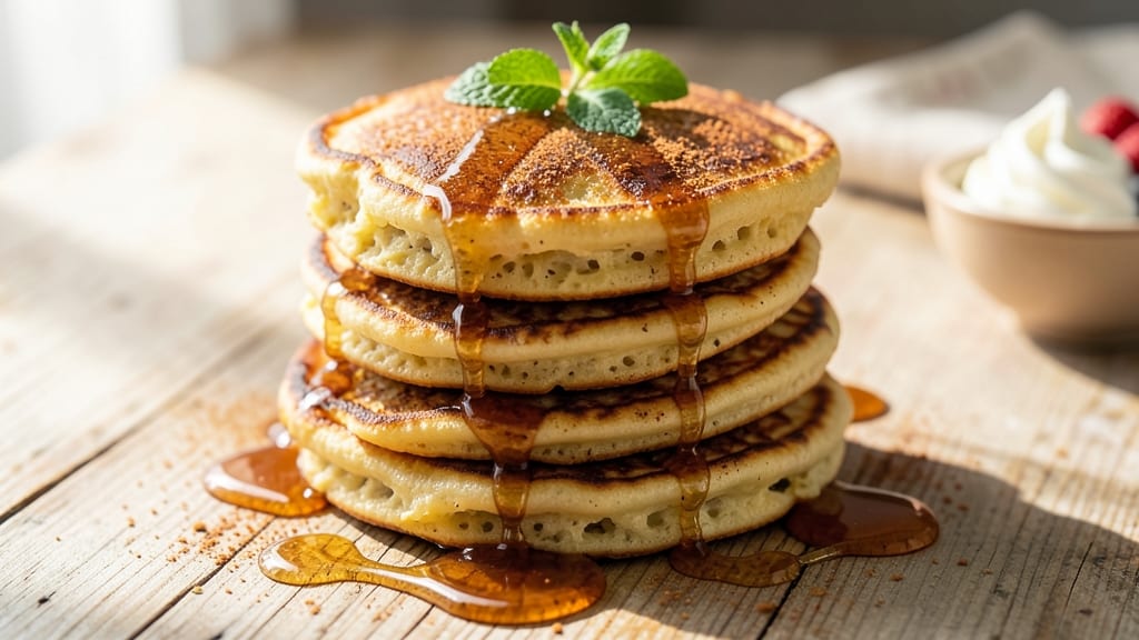 Sweet Potato and Egg Pancake Recipe: Fluffy Stacks With Warm Spice and Runny Yolk Magic
