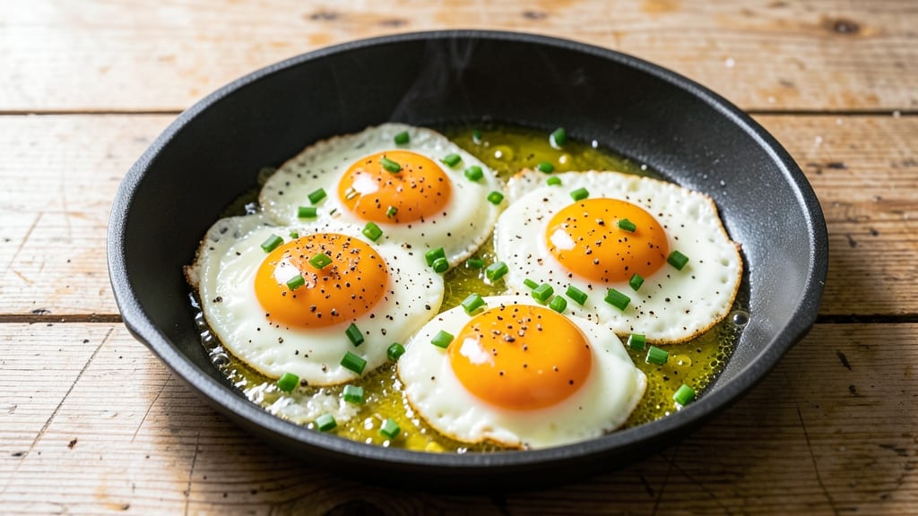 Sunny Side Down Eggs Recipe: Golden Yolk Magic in 7 Minutes