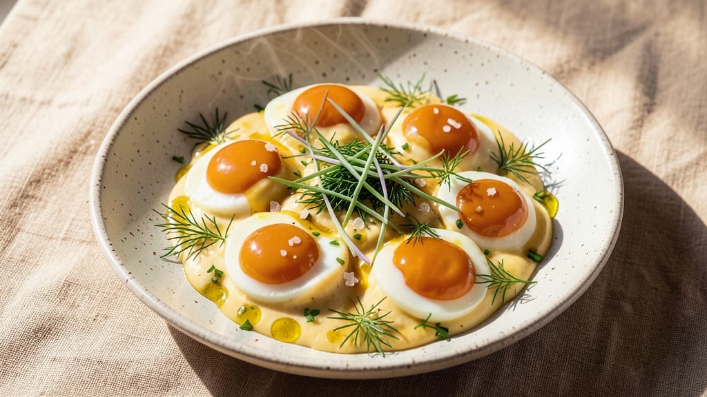 Warm Egg Salad Recipe: Cozy, Creamy Comfort With Crispy Celery Bites