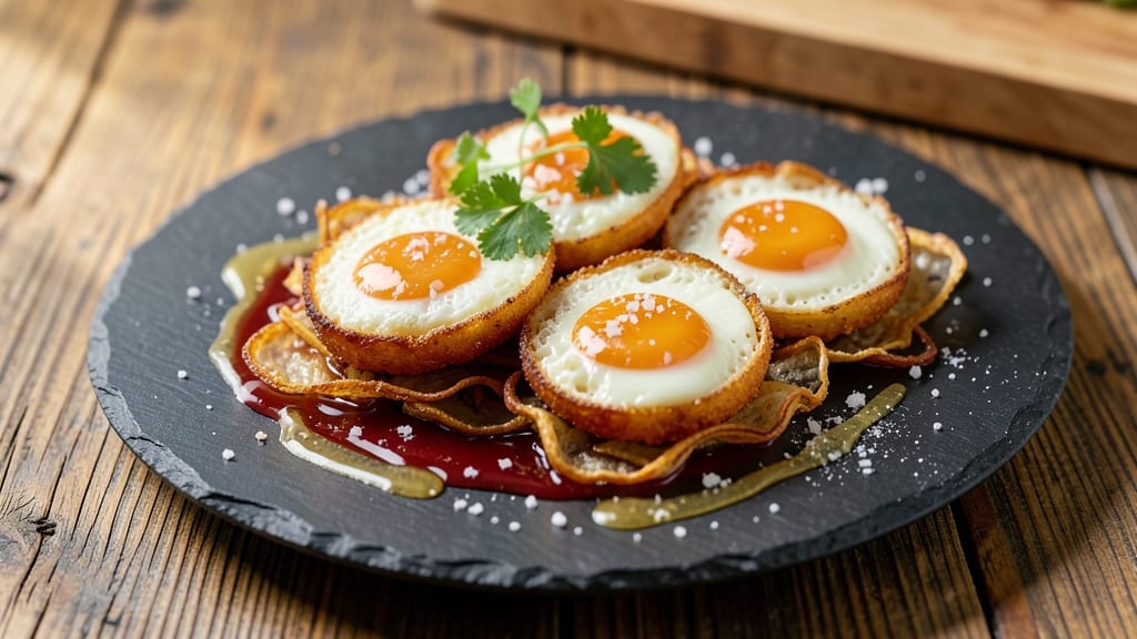 Fried Boiled Eggs Recipe: Crispy Pan-Fried Yolk and Silky Centers