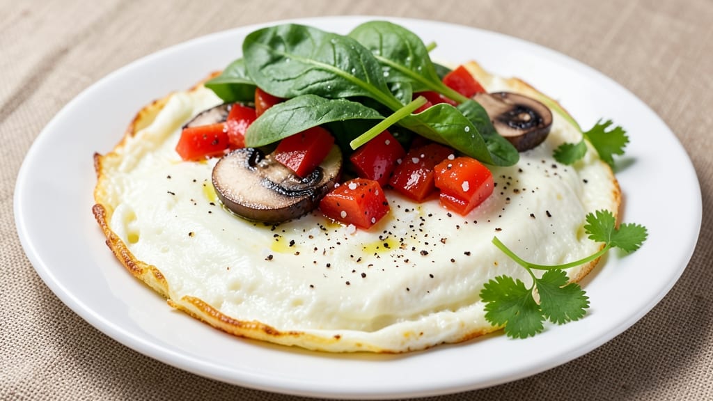 Veggie Egg White Omelette Recipe: Protein-Packed, Fluffy, and Ready in 10 Minutes