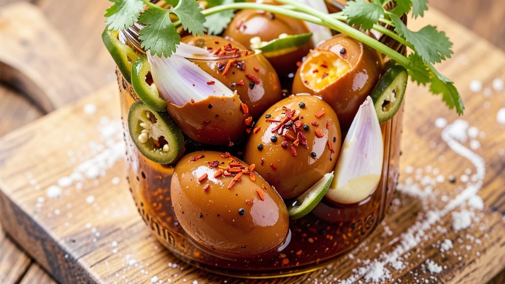 Spicy Pickled Eggs Canning Recipe: Bold Heat and Tangy Crunch for Pantry Keeps