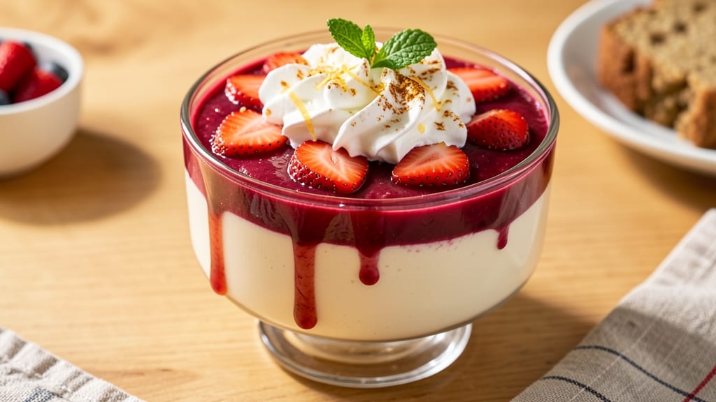 Strawberry Mousse With Eggs Recipe: Silky Texture and Bright Flavor Balance