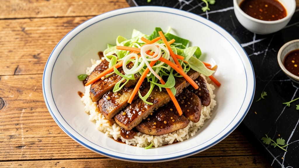 THM Egg Roll in a Bowl Recipe: Spiced Pork and Soy-Kissed Umami Bomb
