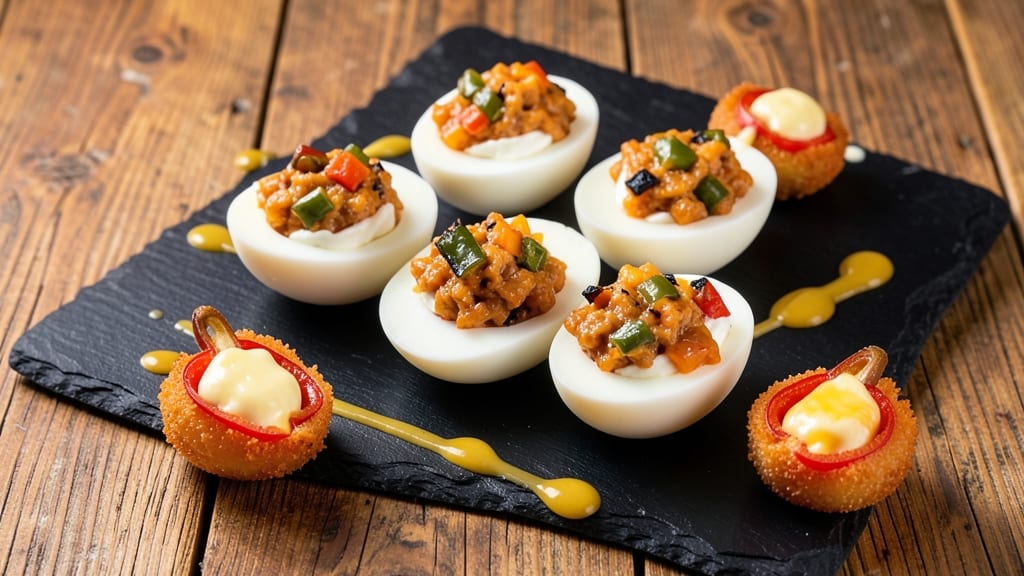 Smoked Jalapeño Popper Deviled Eggs Recipe: Spicy Kick and Creamy Yolk Harmony
