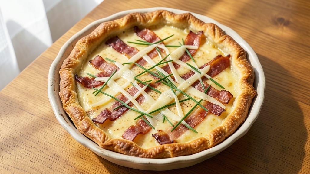6 Egg Quiche Lorraine Recipe: Golden Crust, Creamy Egg Magic