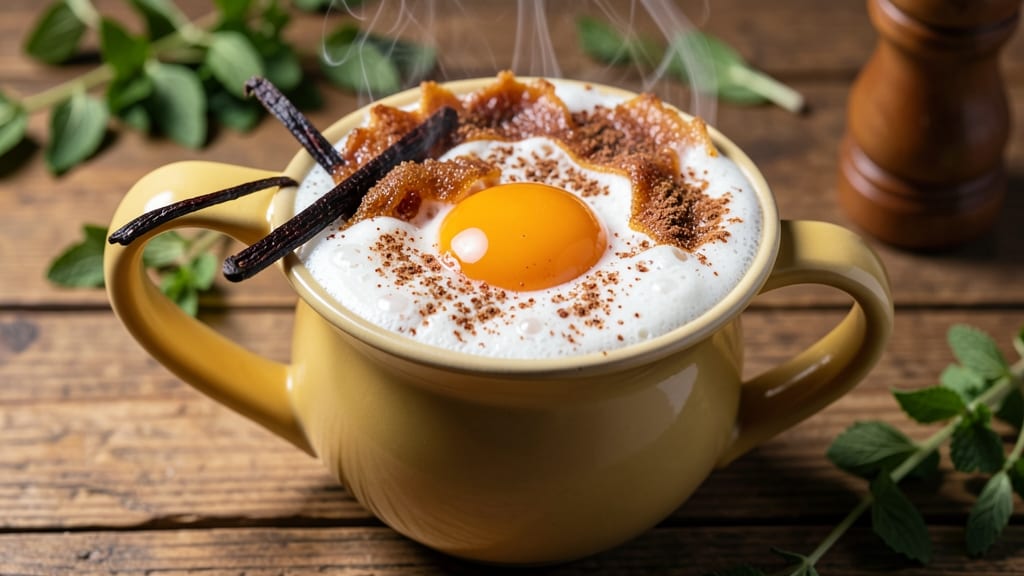 Traditional Coquito Recipe With Eggs: Spiced Coconut Cream With Silky Yolk Magic