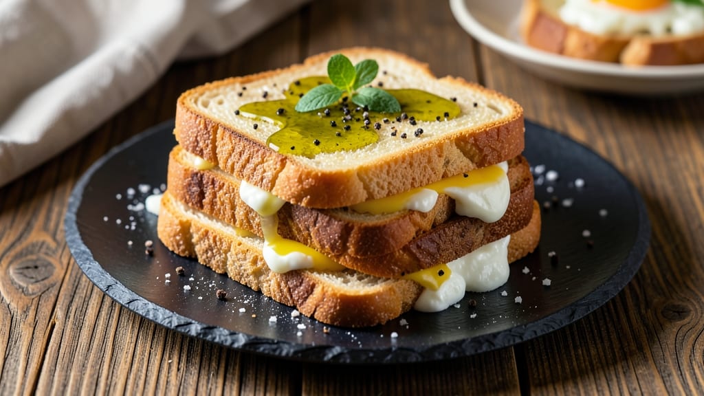 Slice Bread and Egg Recipe: Crispy Toast Bites with Runny Yolk Magic