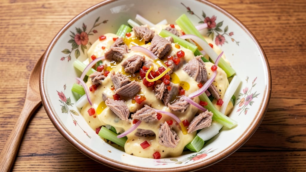 Tuna Salad Recipe With Egg Mayo and Relish: Classic Crunch and Creamy Balance