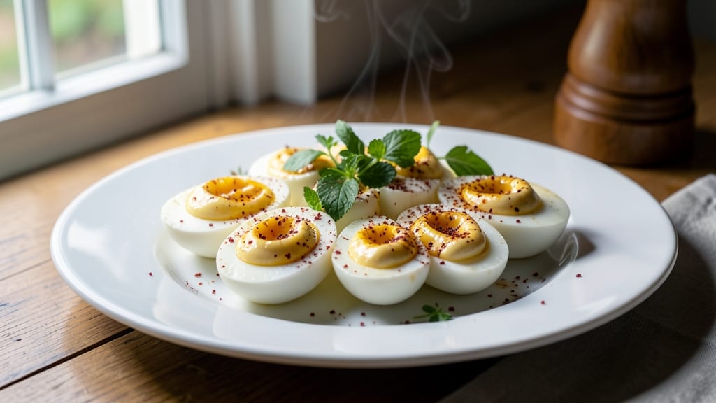 1 Deviled Eggs Recipe: Silky Yolk Magic With Mustard-Kissed Heat