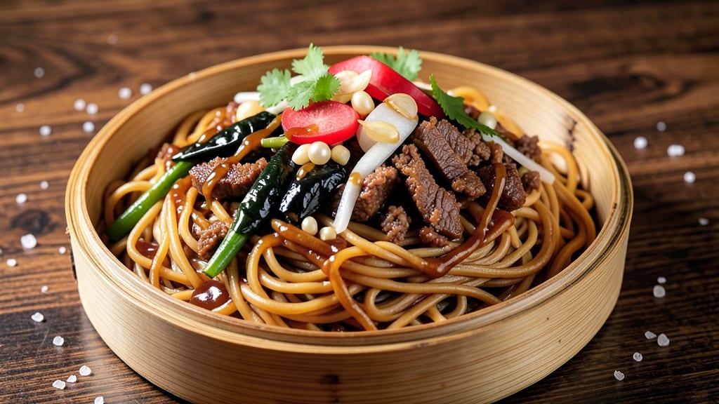 Cantonese Egg Noodles Recipe: Wok-Fried Crispy Edges and Silky Egg Ribbons