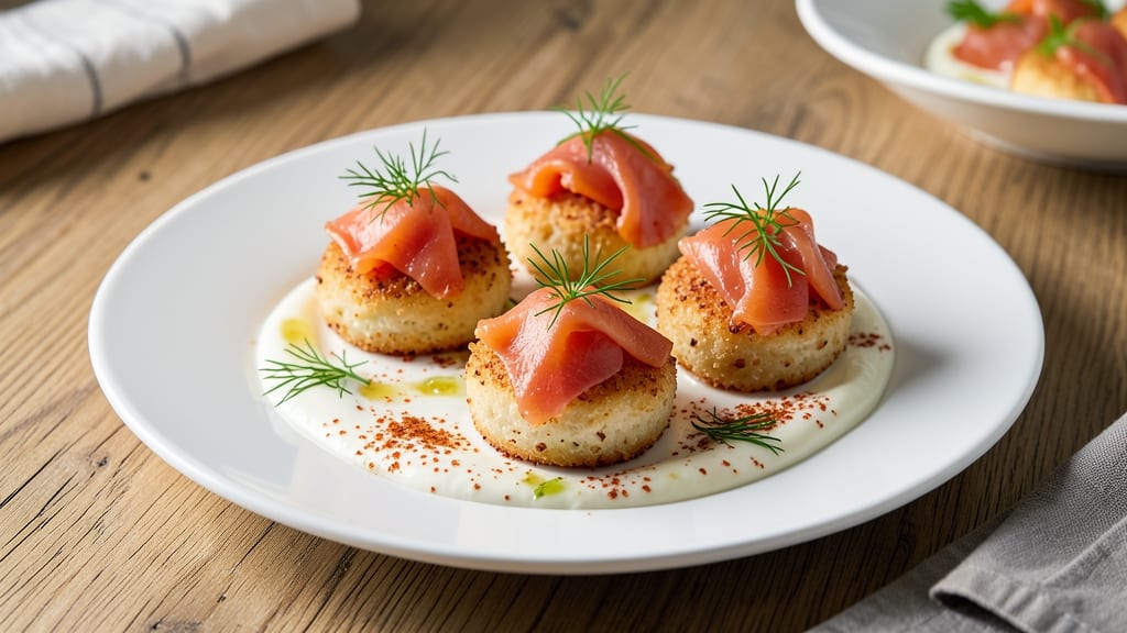 Smoked Salmon Egg Bites Recipe: Fluffy Yolk Clouds with Smoky Crunch Topping