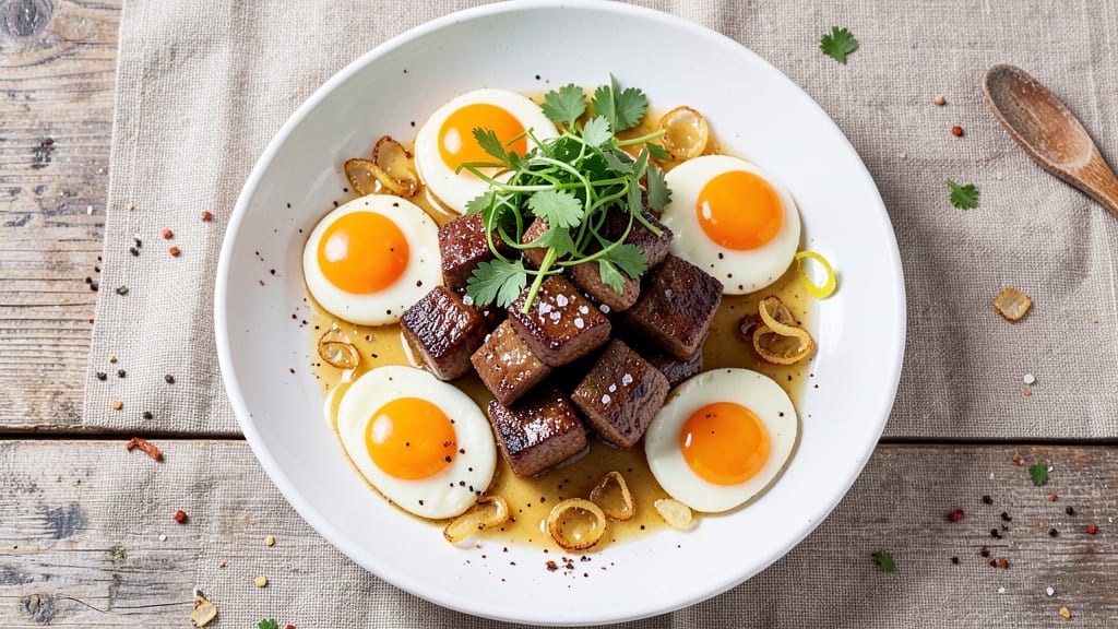 Steak Tips and Eggs Recipe: Sizzling Protein-Packed Breakfast in 20 Minutes