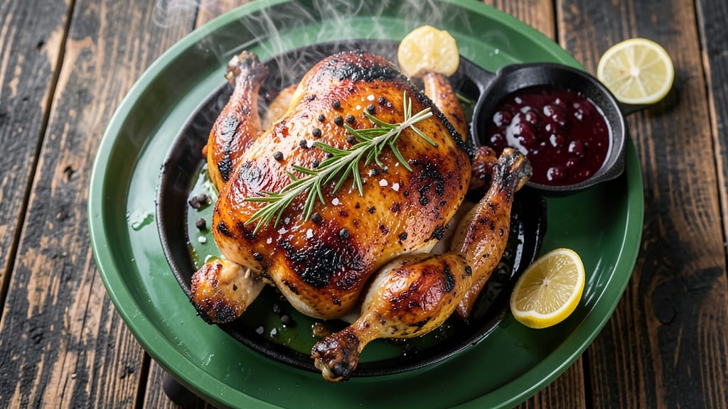 Smoked Chicken on Big Green Egg Recipe: Smoky Ring Masterpiece in One Session