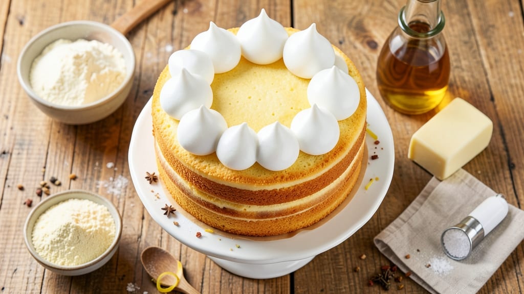 6 Egg Cake Recipe: Light-as-Air Layers With Moist Core