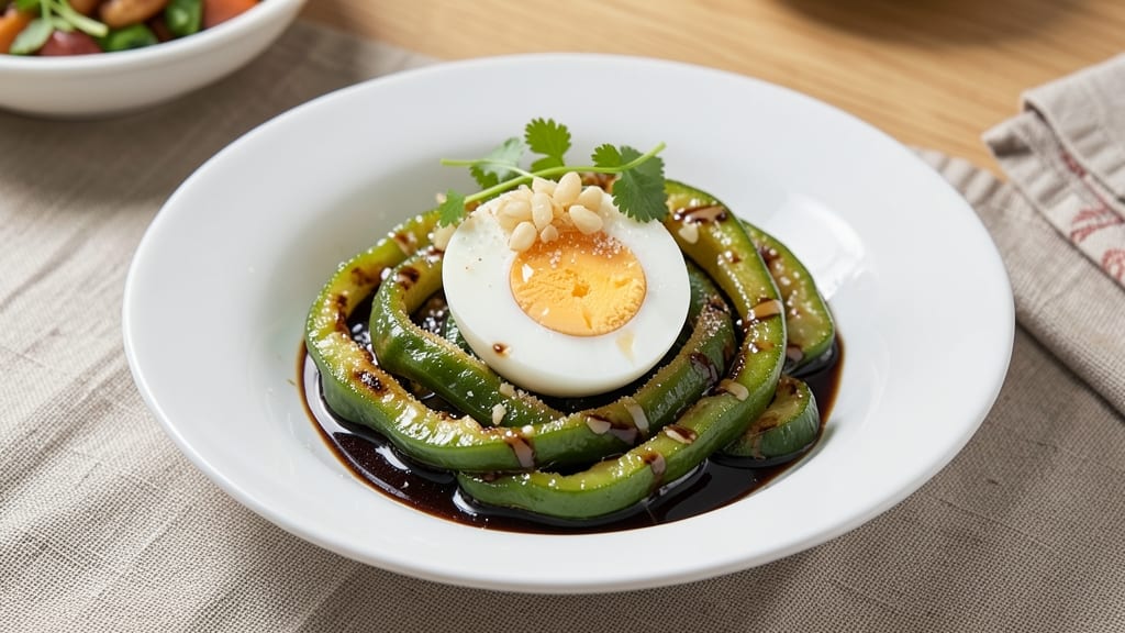Vietnamese Bitter Melon and Egg Recipe: Stir-Fried Bitter Melon with Silky Egg Ribbons