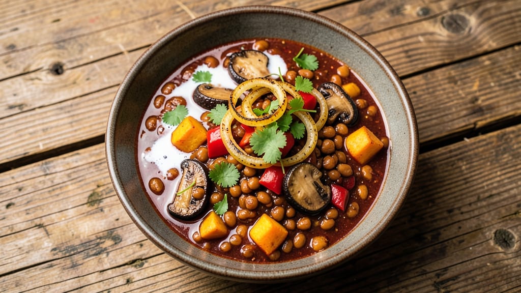Vegan Veggie Chili Recipe: Smoky Spice-Packed Bowl Without the Beans