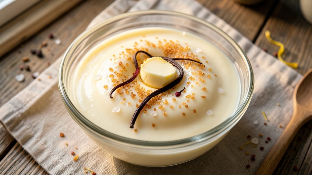 2 Egg Pudding Recipe: Silky Vanilla Custard With Crispy Top