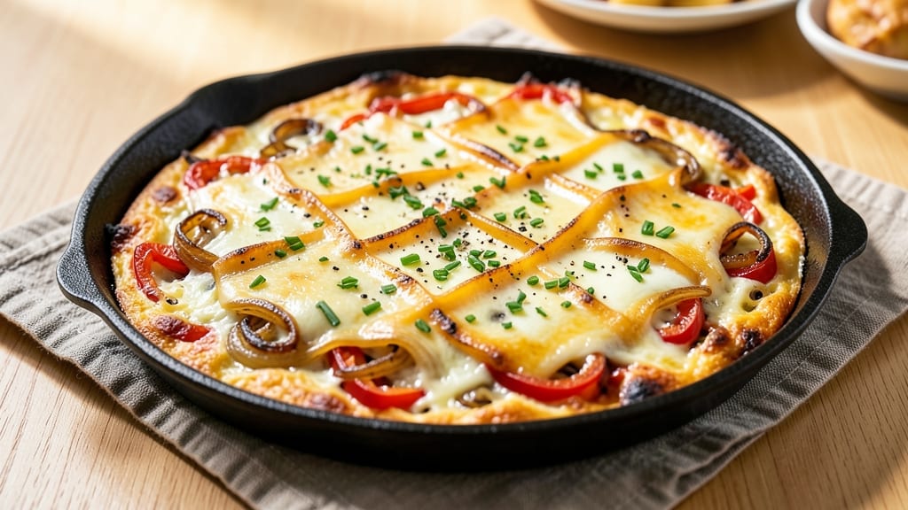 12 Egg Baked Frittata Recipe: Crowd-Pleasing Brunch for 8 Hungry Guests