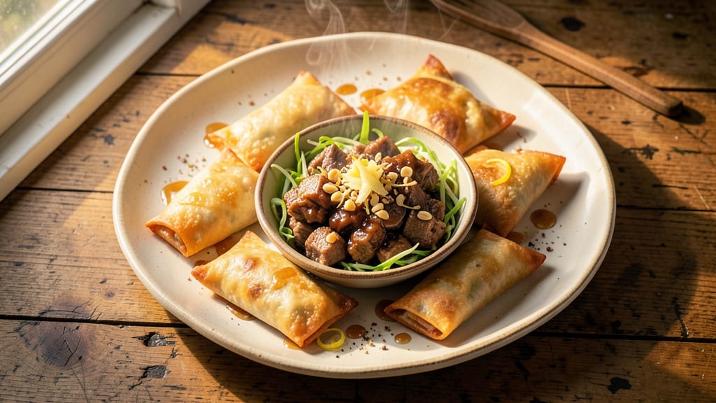 Special Egg Roll Recipe: Breakfast Wraps With Crispy Edges and Silky Yolk Magic