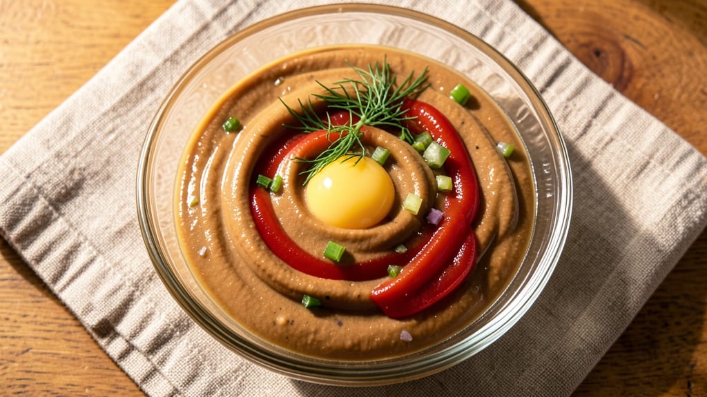Thousand Island Dressing Recipe With Egg: Crispy Celery Crowns Over Creamy Herb Velvety Base